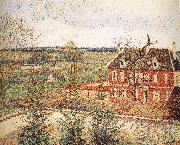 Deaf woman's home Camille Pissarro